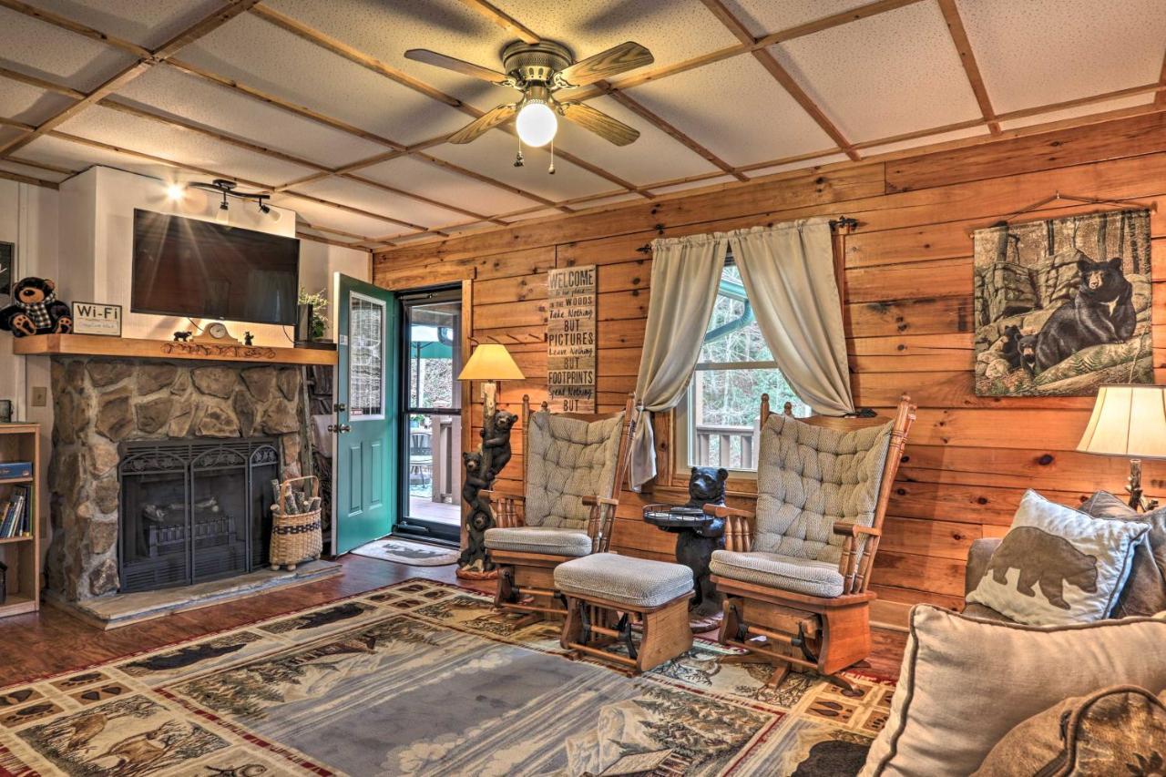 Smoky Mountain Cozy Cove Cabin Deck And Fire Pit! Cosby Eksteriør billede
