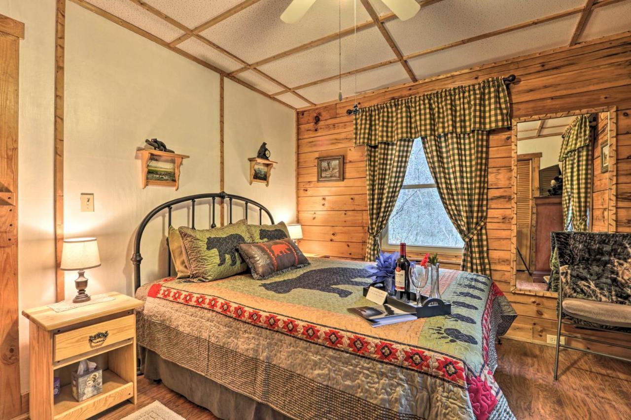 Smoky Mountain Cozy Cove Cabin Deck And Fire Pit! Cosby Eksteriør billede