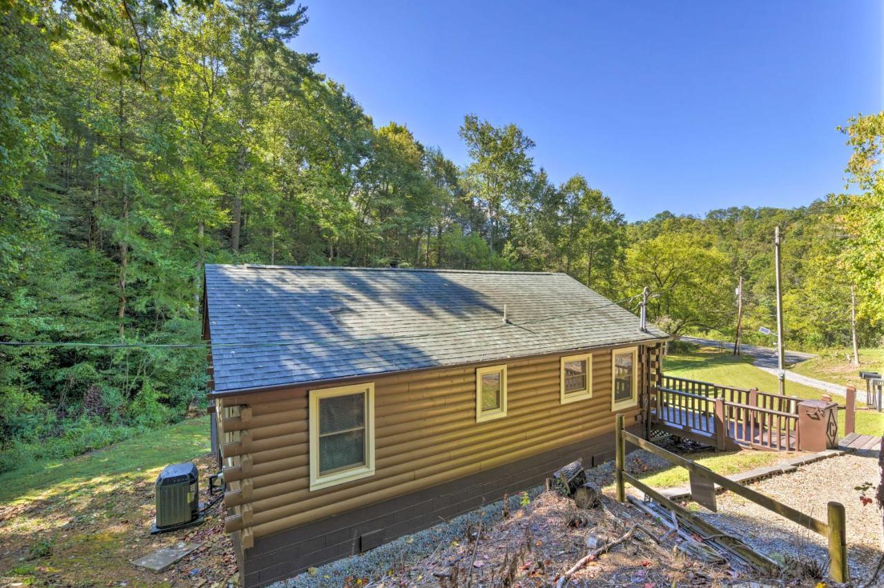 Smoky Mountain Cozy Cove Cabin Deck And Fire Pit! Cosby Eksteriør billede